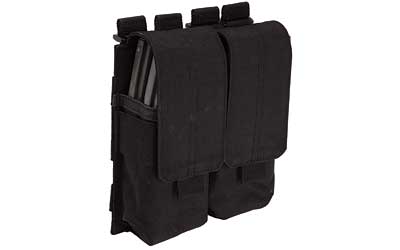 5.11 STACKED DBL MAG W/COV BLK - Click Image to Close