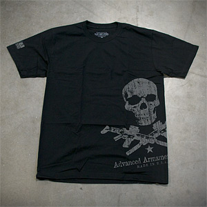 AAC T-SHIRT X-GUNS SIDE BLK MED - Click Image to Close