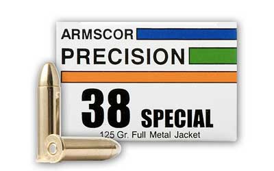 ARMSCOR 38SPL 125GR FMJ 50/1000 - Click Image to Close