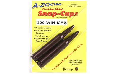 AZOOM SNAP CAPS 300WIN 2/PK