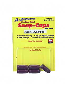 AZOOM SNAP CAPS 380ACP 5/PK - Click Image to Close