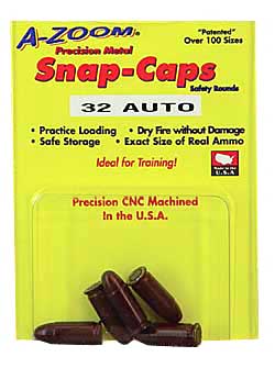 AZOOM SNAP CAPS 32ACP 5/PK - Click Image to Close