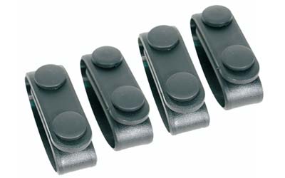 BH MOLDED BLT KEEPERS (4) BLK - Click Image to Close