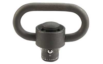 BH HARD PUSH BUTTON SLING SWIVEL BLK - Click Image to Close