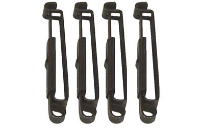 BH ALICE CLIP (4 PACK) METAL BLK - Click Image to Close