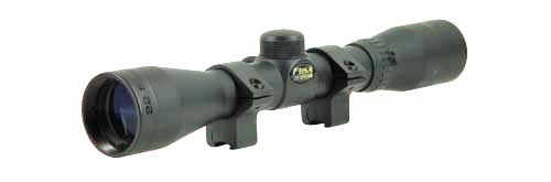 BSA .22 SPECIAL SCOPE 4X32 W/RINGS - Click Image to Close