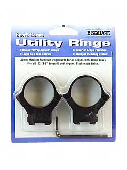 B-SQ SPT UTILITY RNGS 30MM MED MBLK - Click Image to Close