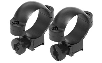 BURRIS DLX MED 1" .22 RINGS MATTE - Click Image to Close