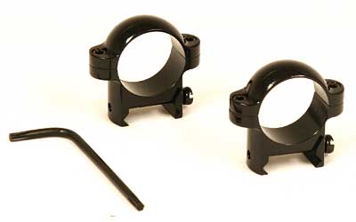 BURRIS LOW 1" ZEE RINGS MATTE - Click Image to Close