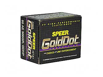 SPR GOLD DOT 50AE 300GR HP 20/500 - Click Image to Close