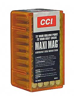 CCI MAXI-MAG 22WMR HP 50/BX 2000/CS