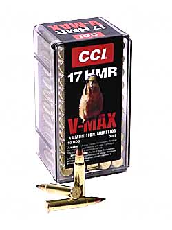 CCI 17HMR 17GR V-MAX 50/2000 - Click Image to Close