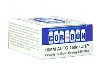 CORBON 10MM 150GR JHP 20/500 - Click Image to Close