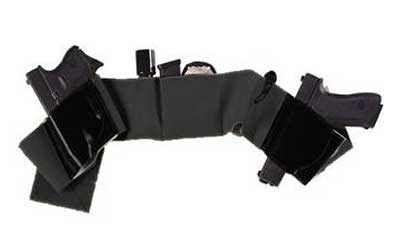 GALCO UNDERWRAPS BELLYBAND BLK LG - Click Image to Close