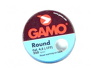 GAMO ROUNDBALL PELLET (BB) .177 250K - Click Image to Close