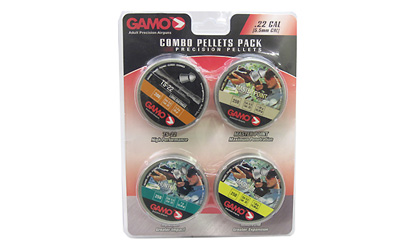 GAMO COMBO PACK .22 PELLETS - Click Image to Close