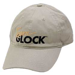 GLOCK TEAM CAP LOW CROWN KHAKI - Click Image to Close