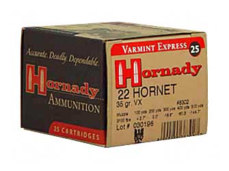HRNDY 22 HORNET 35GR V-MAX 25/250 - Click Image to Close