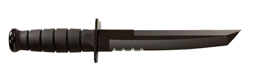 KBAR FIGHTING KNF 7" TANTO BLK SER - Click Image to Close