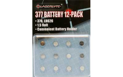 LASERLYTE 377 BATTERY FOR RL-1 12PK - Click Image to Close