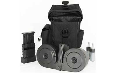 MAG SGMT AR15 223 DRUM 100RD W/POUCH - Click Image to Close