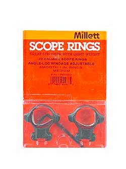 MILLETT ANGLE-LOC .22 1" SMOOTH MED - Click Image to Close