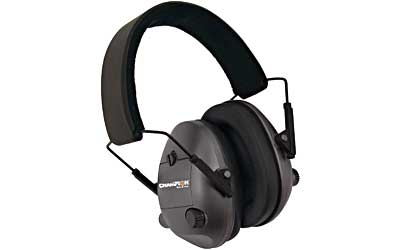 CHAMPION ELECTRONIC EAR MUFFS BLK - Click Image to Close