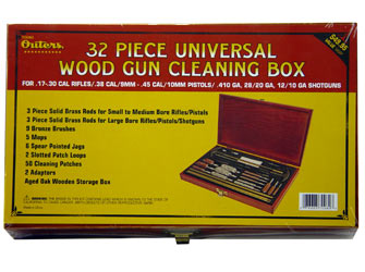 OUTERS 32PC UNIV CLNG KIT WOOD BOX - Click Image to Close