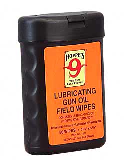 HOPPES GUN OIL FIELD WIPES - Click Image to Close