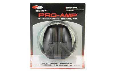 RADIANS PROAMP ELECTRONIC MUFF BLK - Click Image to Close