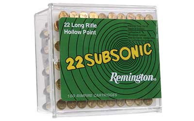 REM SUBSONIC 22LR 38GR HP 100PK - Click Image to Close