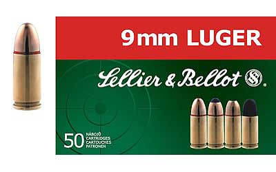 S&B 9MM 115GR FMJ 50/1000 - Click Image to Close
