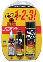 SHOOTERS CHOICE UNIV GUN CARE PACK - Click Image to Close