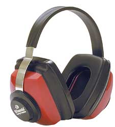 SILENCIO EAR MUFF RBW-71 RED - Click Image to Close