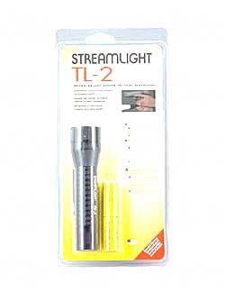 STRMLGHT TL-2 TAC LIGHT BLK W/BAT