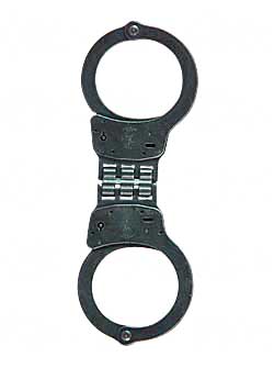 S&W 300 HINGED HANDCUFFS BLUE - Click Image to Close