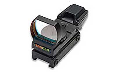 TRUGLO RED DOT OPEN 4 RETICLE BLACK - Click Image to Close