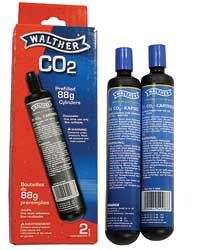 WALTHER 88G CO2 CYLINDER 2/PK